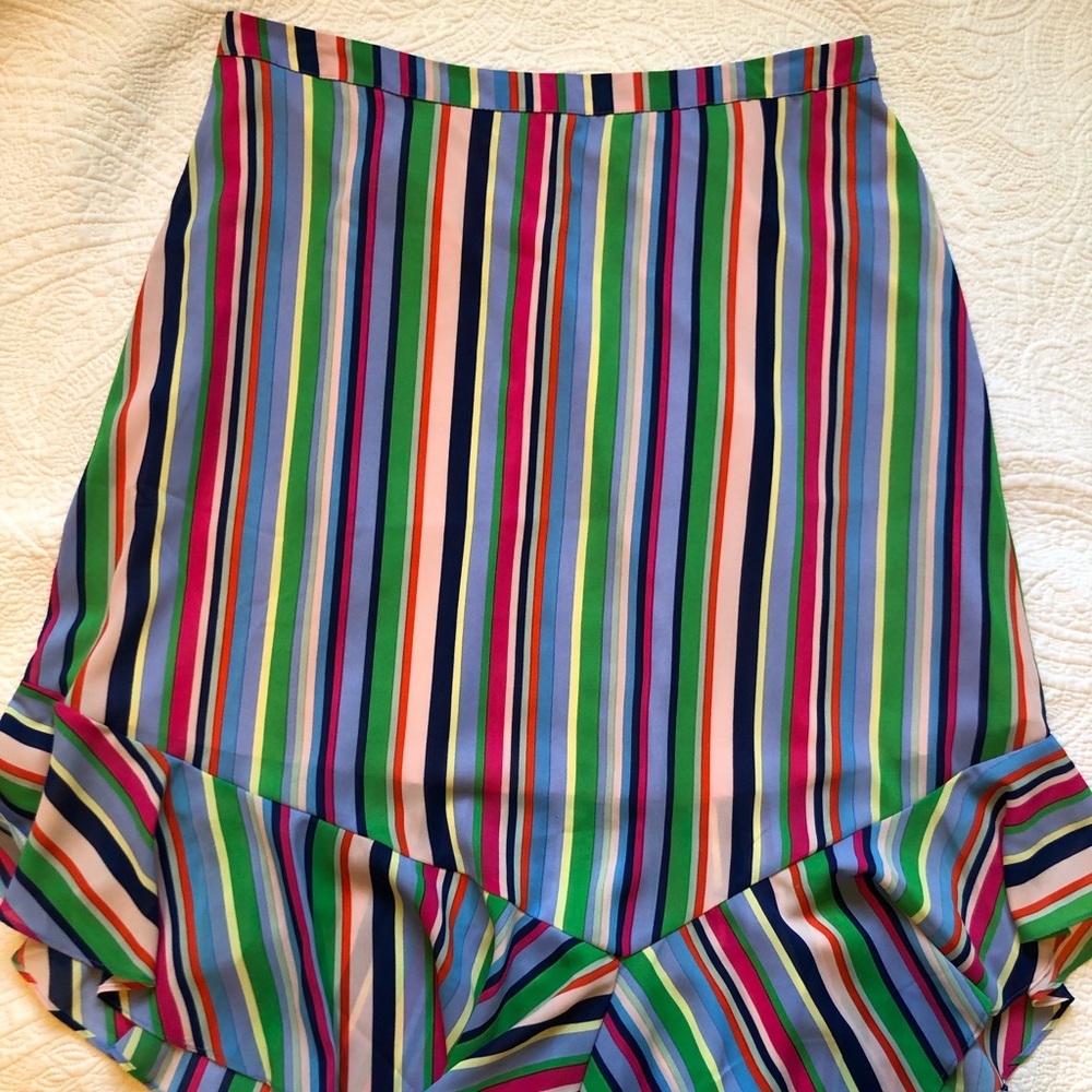 A New Day Rainbow Ruffle Skirt